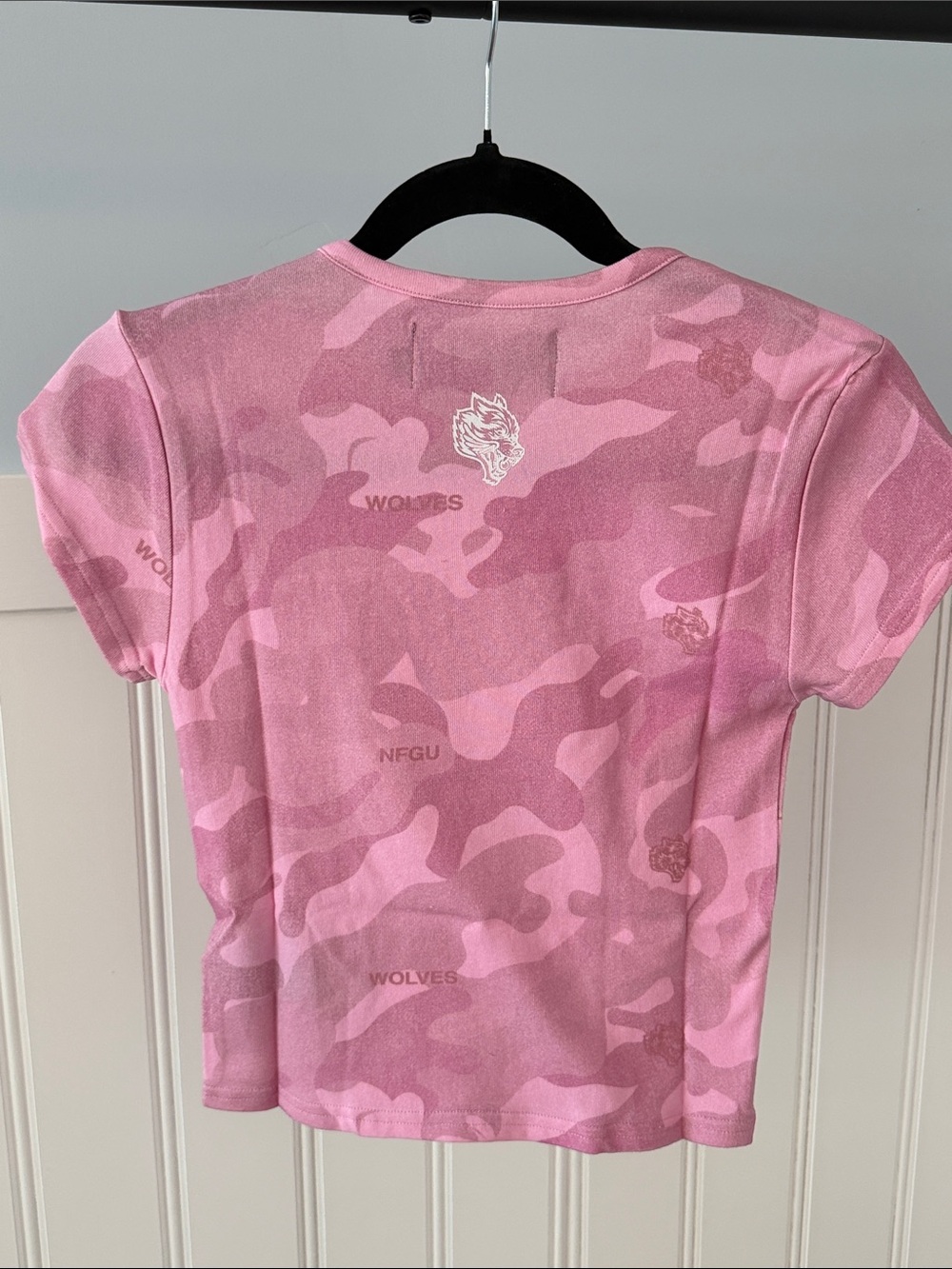 Darc Sport x Von Dutch Pink Camo Short Sleeve Tee Top - Picture 2 of 4